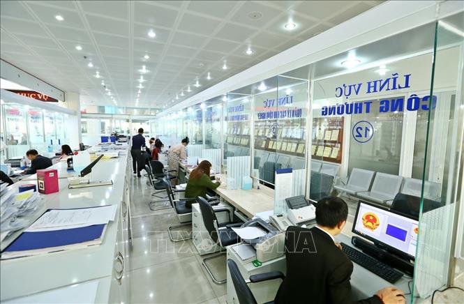 Thủ tướng Chính phủ chỉ đạo tháo gỡ các "điểm nghẽn" triển khai Đề án 06 Trung tâm phục vụ hành chính công tỉnh Lâm Đồng được bố trí giao dịch theo các lĩnh vực. Ảnh (tư liệu) minh họa: Minh Quyết/TTXVN