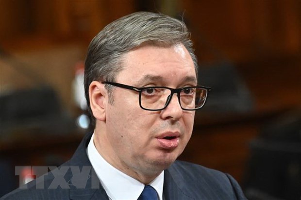 Tổng thống Serbia Aleksandar Vucic. Ảnh: AFP/TTXVN