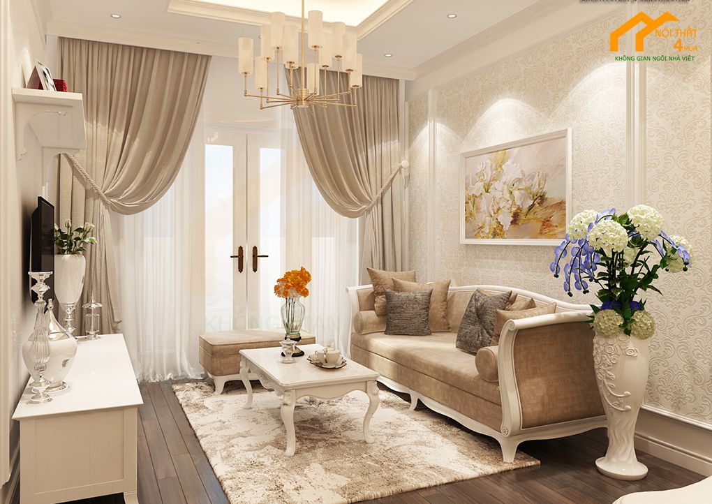 Nội thất 4 Mùa - Đơn vị thiết kế nội thất chung cư uy tín