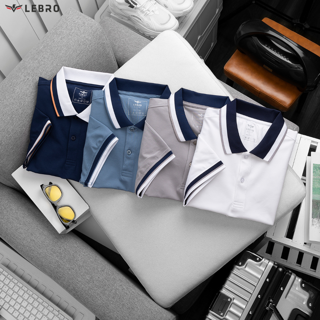 Những xu hướng thời trang công sở với áo polo nam Lebro Xu hướng về màu sắc thời trang công sở của áo polo nam Lebro.