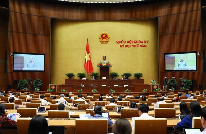 Tạo thuận lợi hơn nữa trong chính sách thị thực Đại tướng Tô Lâm, Bộ trưởng Bộ Công an giải trình, làm rõ một số vấn đề đại biểu Quốc hội nêu. Ảnh: Phạm Kiên/TTXVN