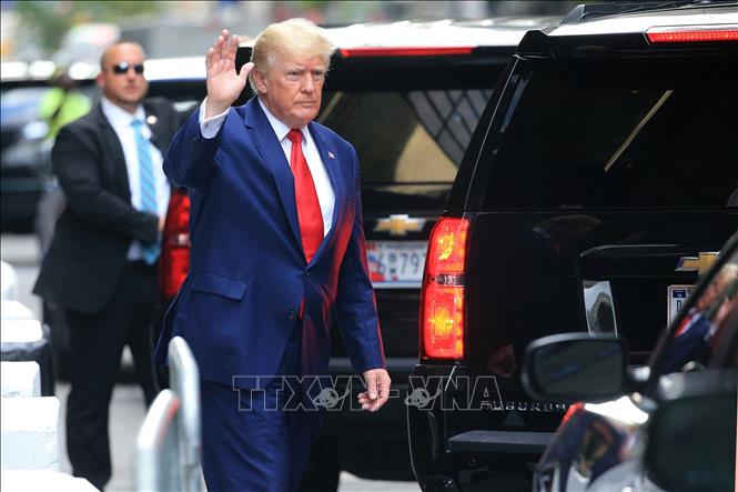 Ông Trump đối mặt nhiệm vụ ‘khó nhằn’ khi tự bào chữa Cựu Tổng thống Mỹ Donald Trump tại New York ngày 10-8-2022. Ảnh: AFP/TTXVN