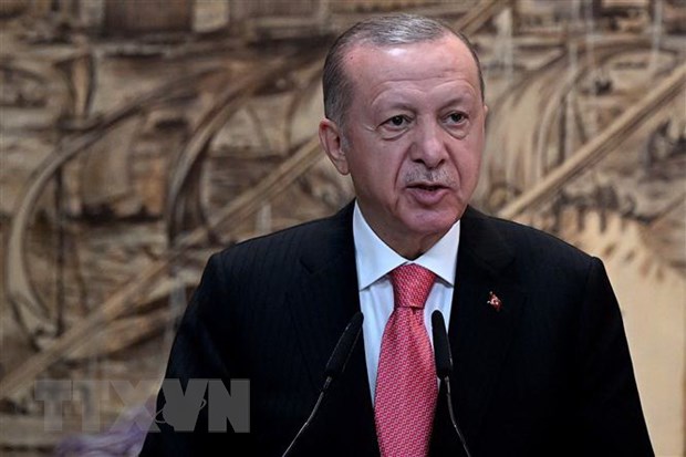 Tổng thống Thổ Nhĩ Kỳ Recep Tayyip Erdogan. Ảnh: AFP/TTXVN