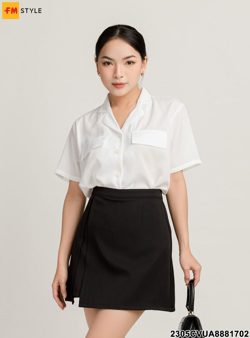 Chân váy chữ A giúp bạn nổi bật và thu hút ánh nhìn.