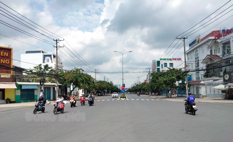 Đường nội thị phường Phú Tân, TP. Bến Tre. 