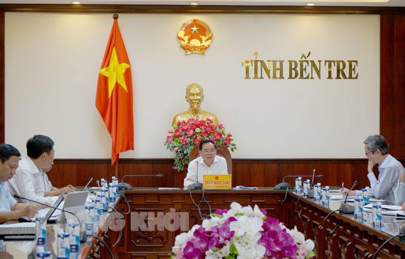 Thảo luận các nội dung triển khai Khu công nghệ thông tin và chuyển đổi số tỉnh