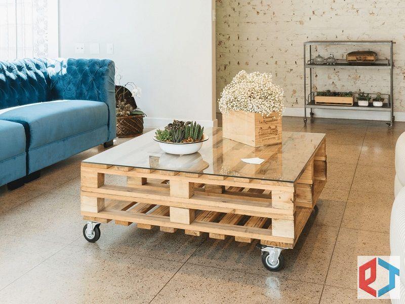 Phú Trang - Chuyên mua bán Pallet gỗ thông uy tín Pallet ngày càng được ứng dụng nhiều trong thiết kế nội thất.