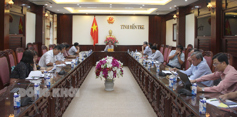 Giao nhiệm vụ quản lý các dự án đầu tư thứ cấp vào Cụm công nghiệp Long Phước Họp xem xét giao nhiệm vụ quản lý các dự án đầu tư thứ cấp vào CCN Long Phước.