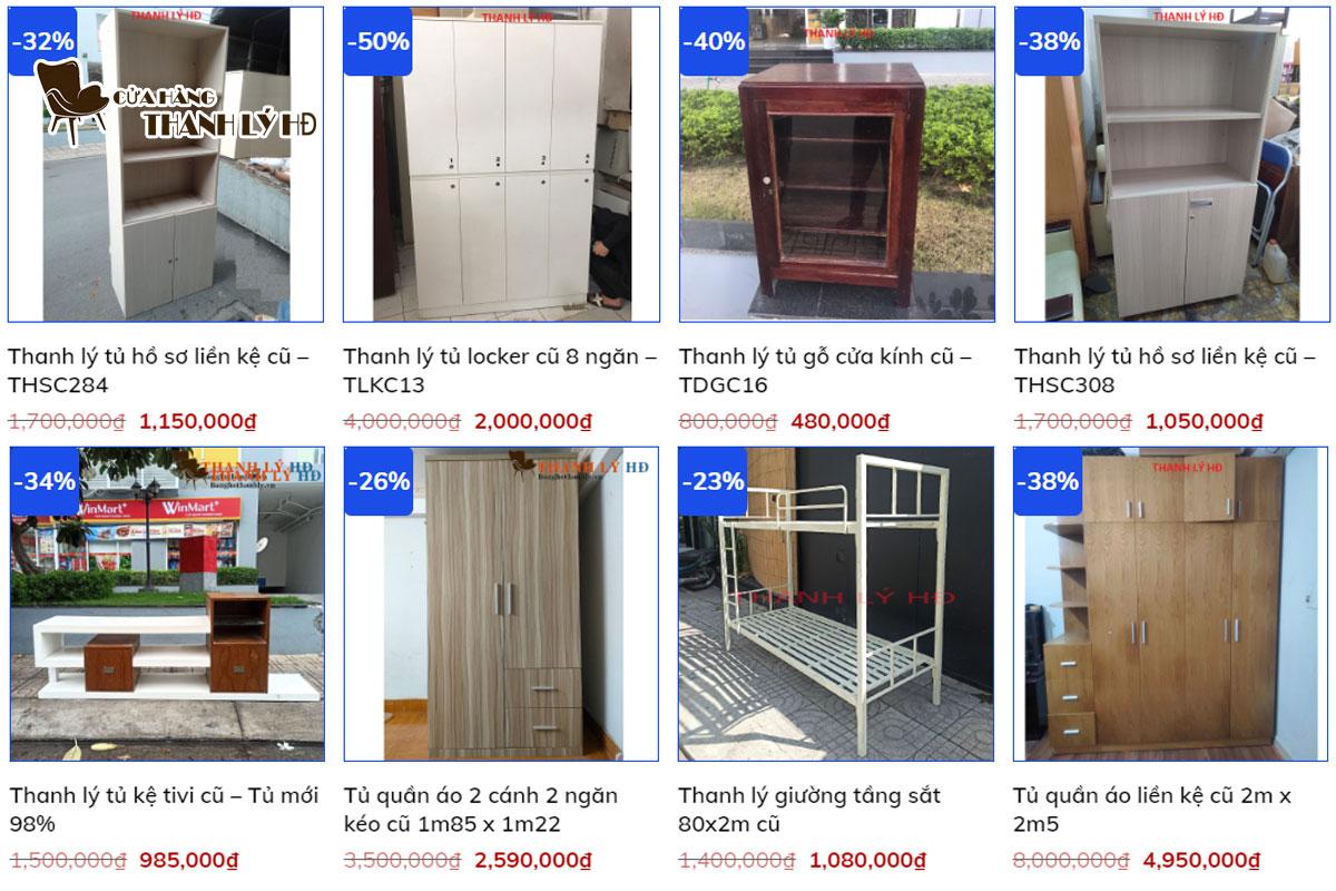 Thanh lý HĐ - Cửa hàng thanh lý đồ nội thất bàn ghế cũ