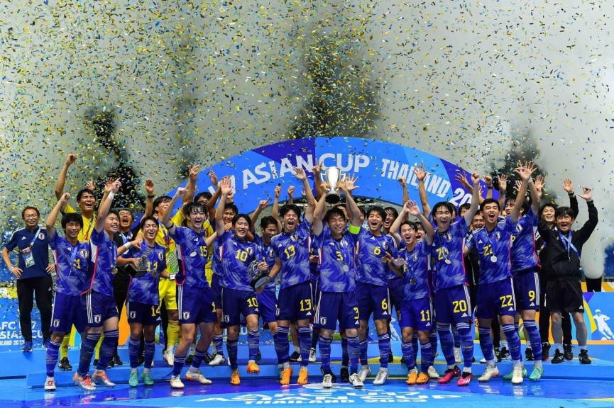U17 Nhật Bản lần thứ tư vô địch U17 châu Á. Ảnh: AFC
