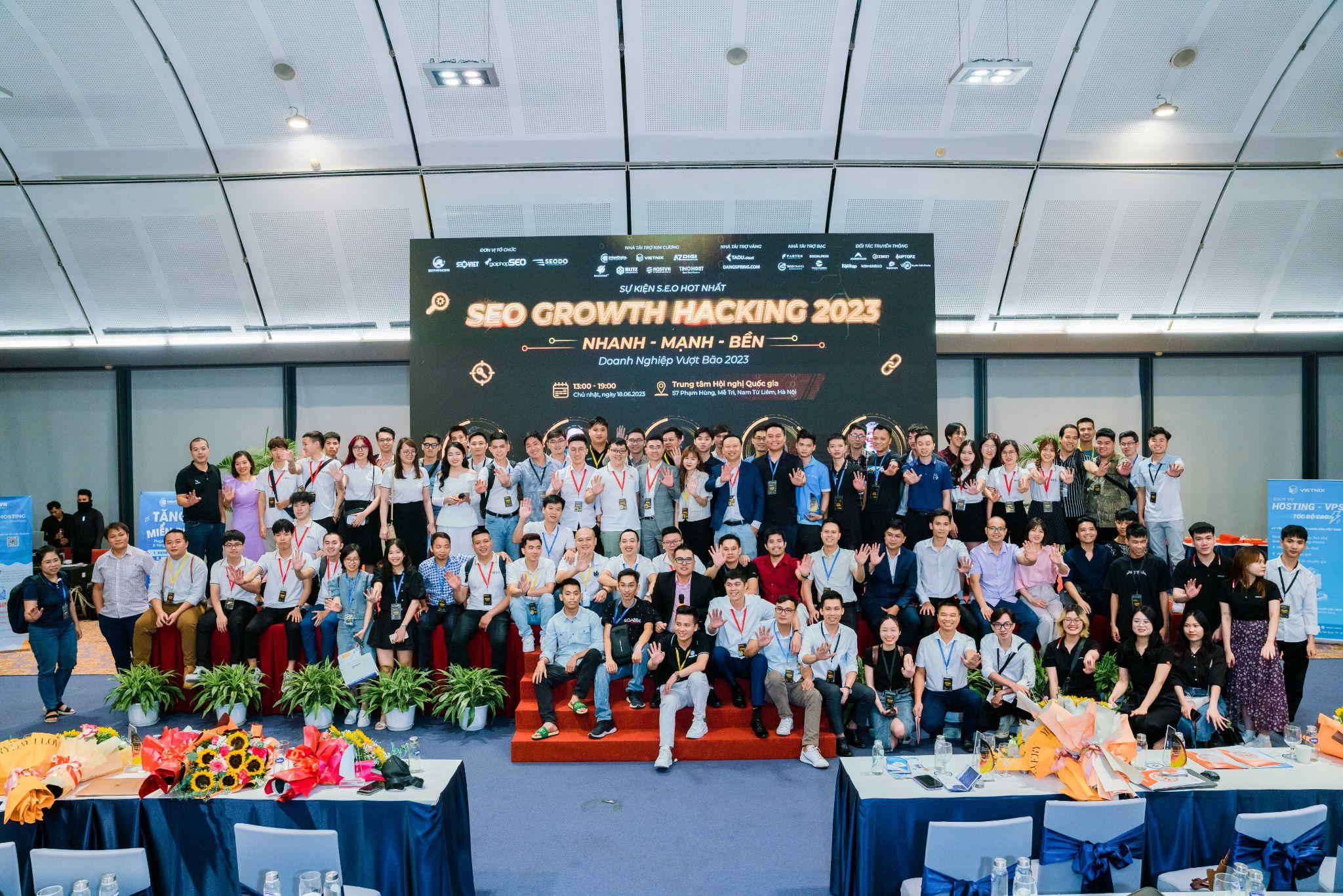 SEO Growth Hacking 2023 khép lại đầy thành công Sự kiện SEO Growth Hacking 2023.