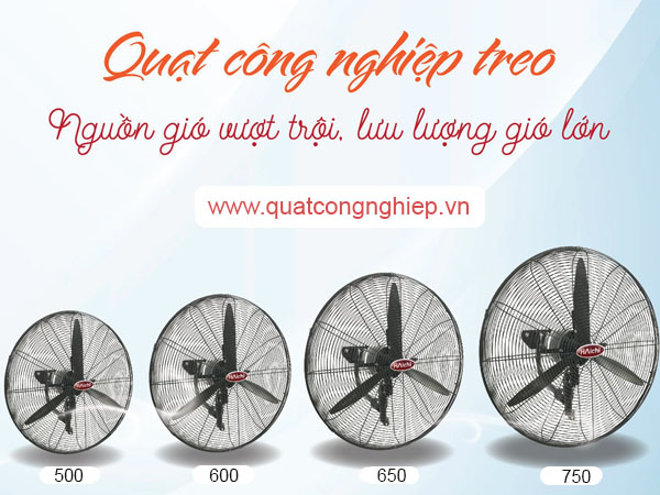 Địa chỉ mua quạt công nghiệp treo tường uy tín, bảo hành tốt