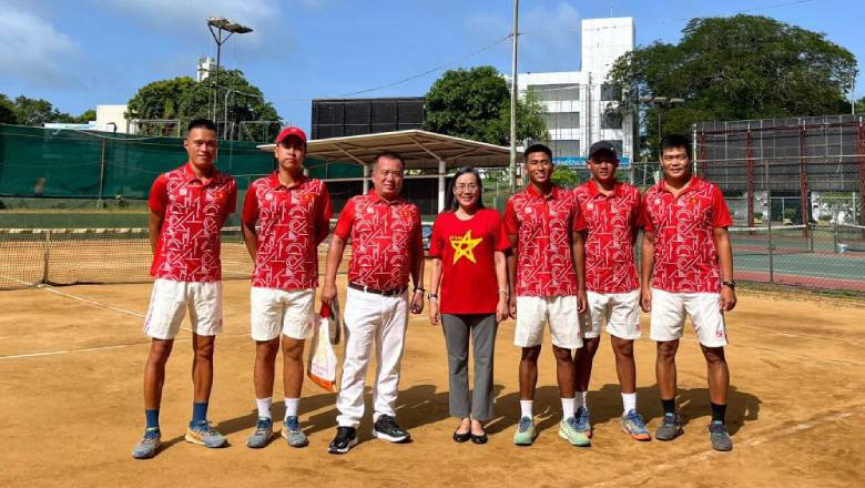 Đội tuyển quần vợt Việt Nam đã sẵn sàng cho hành trình chinh phục Davis Cup nhóm III khu vực châu Á - Thái Bình Dương 2023