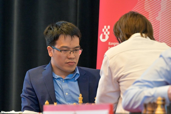 Lê Quang Liêm bị Jules Moussard cầm hòa ở lượt áp chót Biel Grandmaster 2023