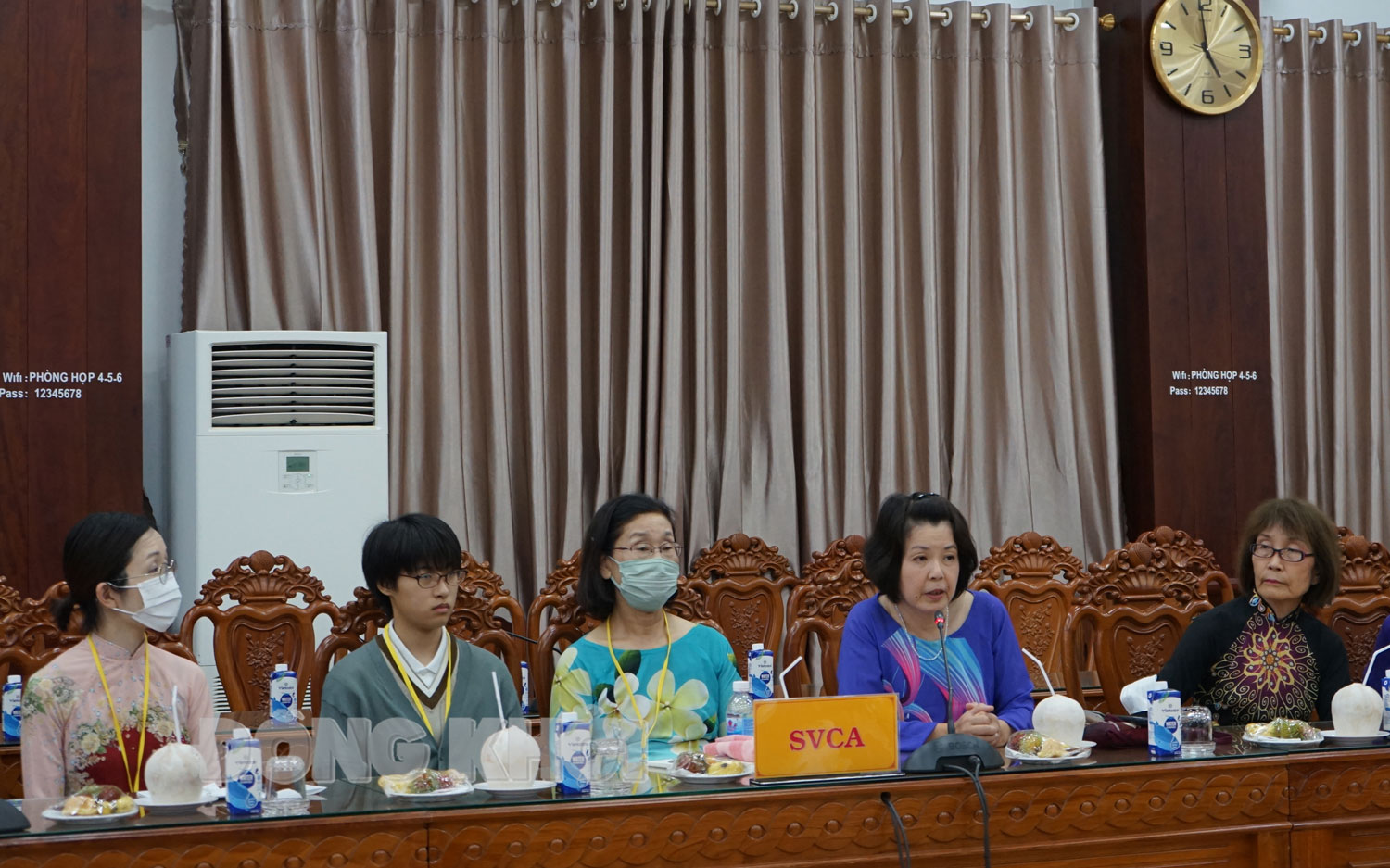 Hội Trợ giúp trẻ em Việt Nam - Nhật Bản làm việc tại tỉnh