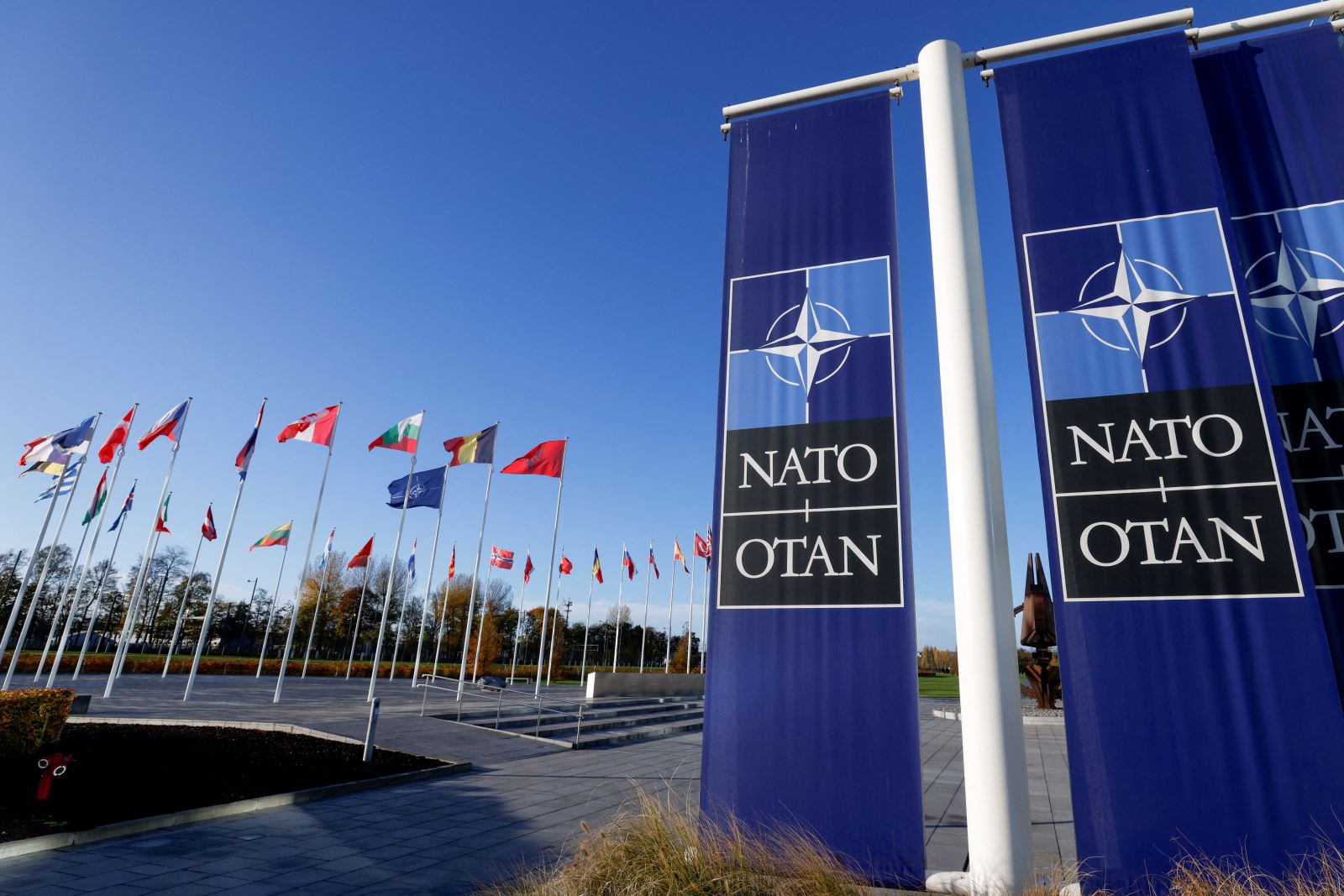 Trụ sở NATO ở Brussels, Bỉ. Ảnh: Reuters