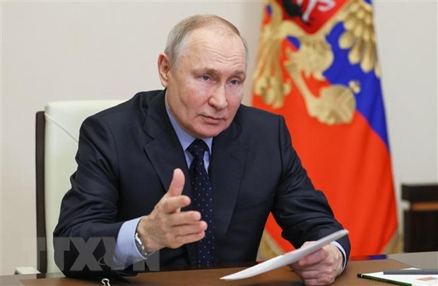 Tổng thống Nga Vladimir Putin. (Ảnh: AFP/TTXVN)