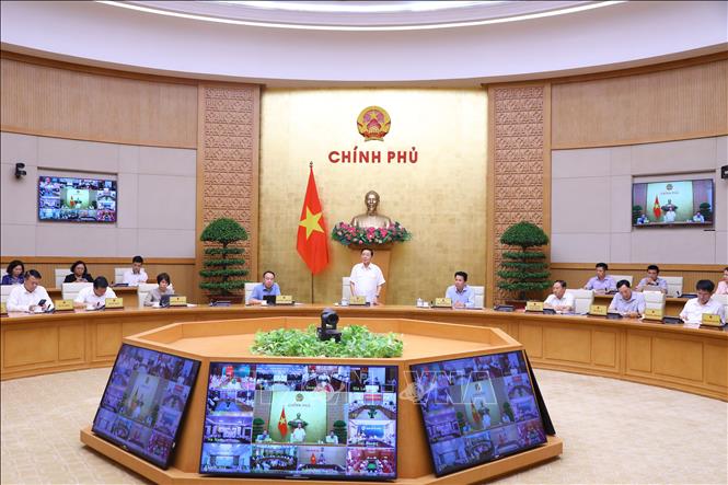 Phó thủ tướng Trần Hồng Hà phát biểu chỉ đạo. Ảnh: Văn Điệp/TTXVN