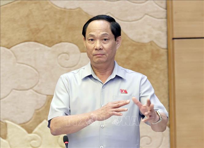 Phó chủ tịch Quốc hội Trần Quang Phương. Ảnh: Doãn Tấn/TTXVN