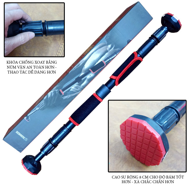 Mua xà đơn gắn cửa chất lượng, giá tốt tại Thể thao Khởi Nguyên