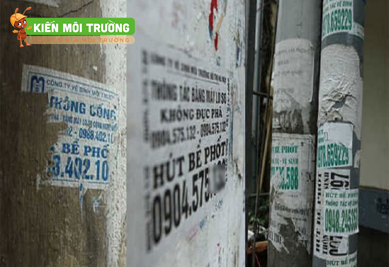 Kiến Môi Trường bật mí 5+ chiêu trò lừa đảo hút bể phốt