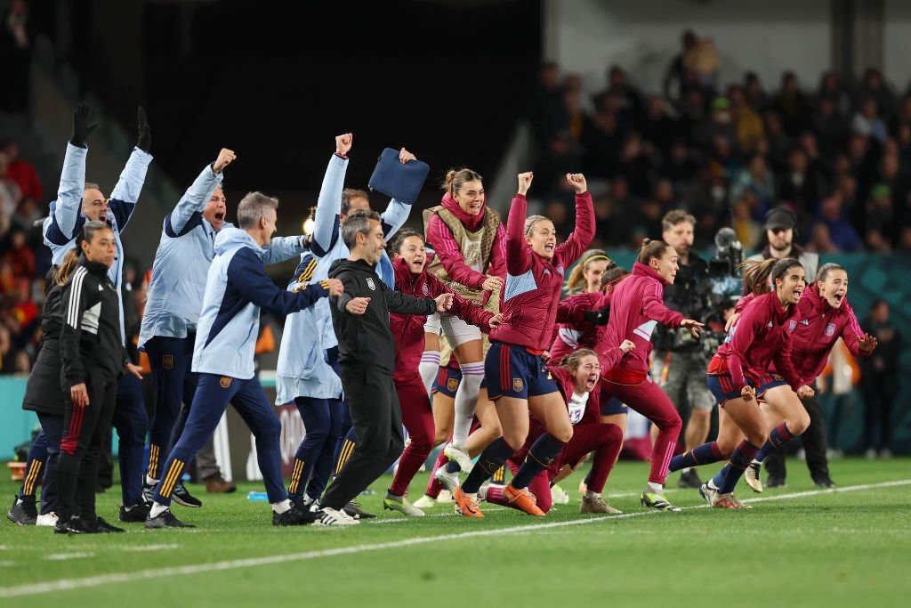 Xác định đội bóng đầu tiên lọt vào chung kết World Cup nữ 2023 Niềm vui của đội tuyển nữ Tây Ban Nha
