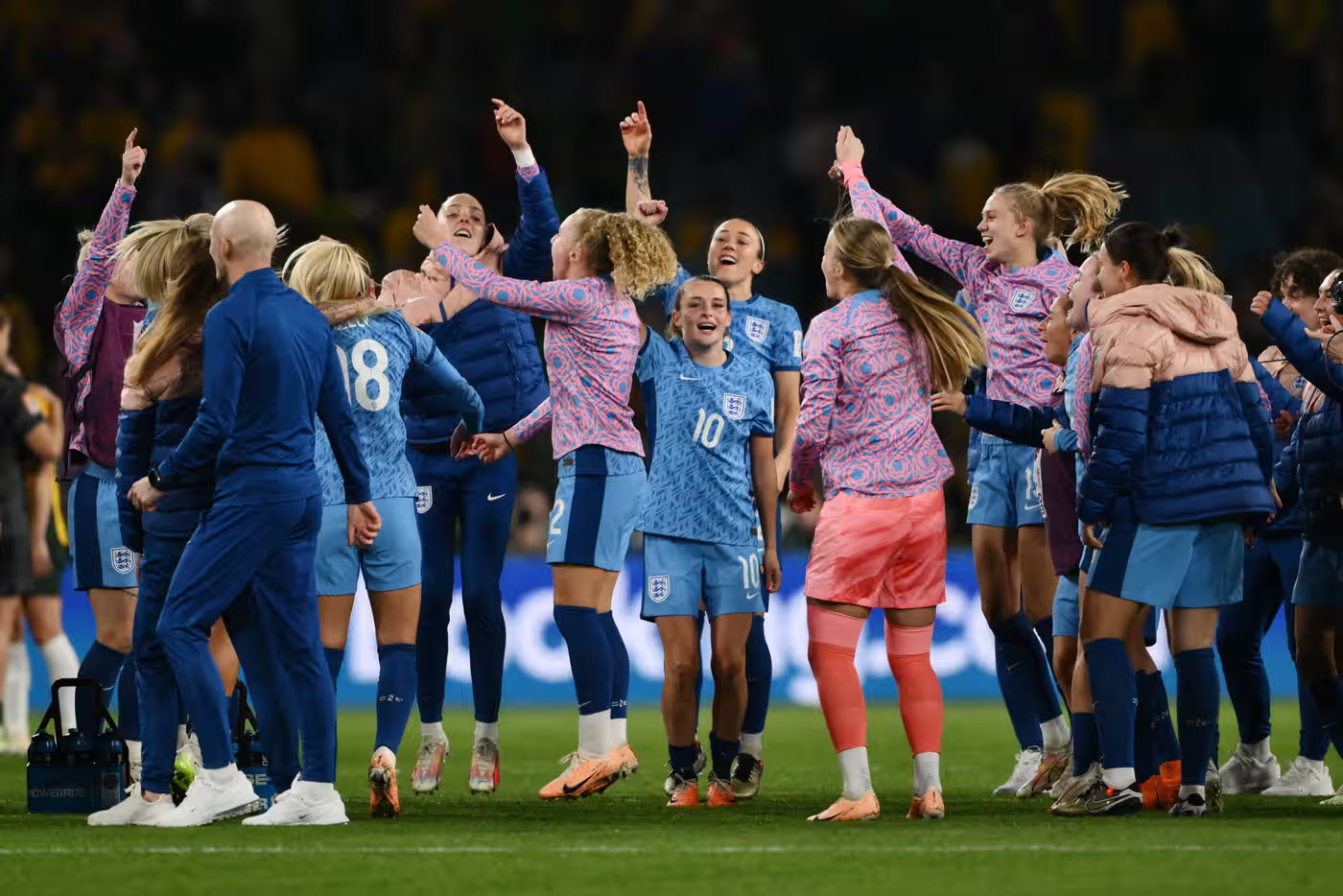 Loại chủ nhà, Anh gặp Tây Ban Nha ở chung kết World Cup ĐT nữ Anh lần đầu lọt vào chung kết World Cup nữ (Ảnh: James Gourley)