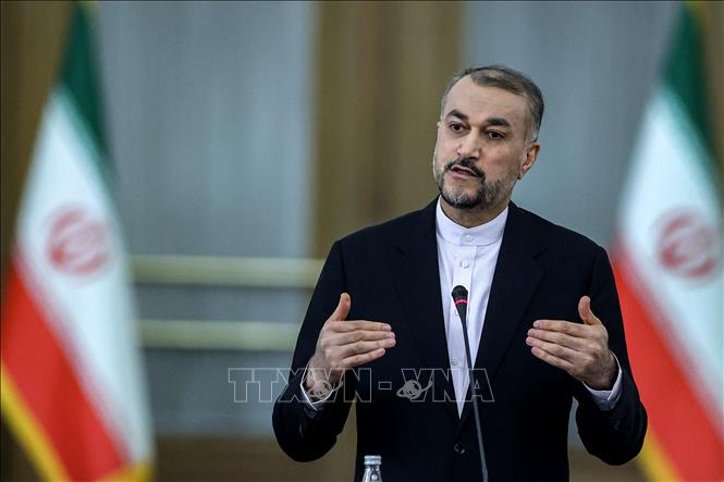 Ngoại trưởng Iran Hossein Amir-Abdollahian. Ảnh: AFP/ TTXVN