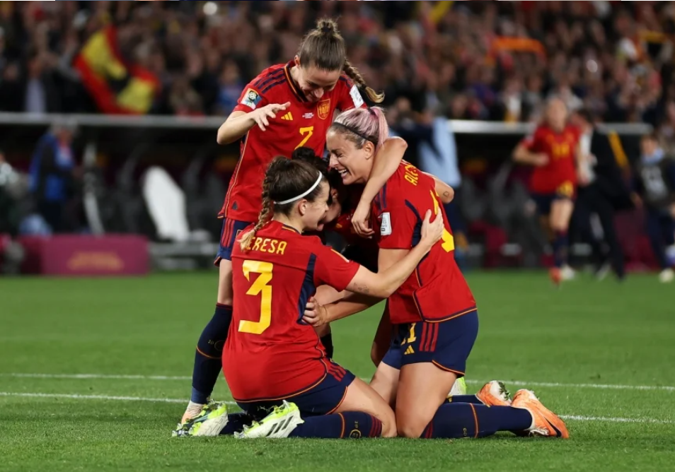 Tuyển nữ Tây Ban Nha vô địch World Cup nữ 2023 Đội tuyển nữ Tây Ban Nha ăn mừng chức vô địch