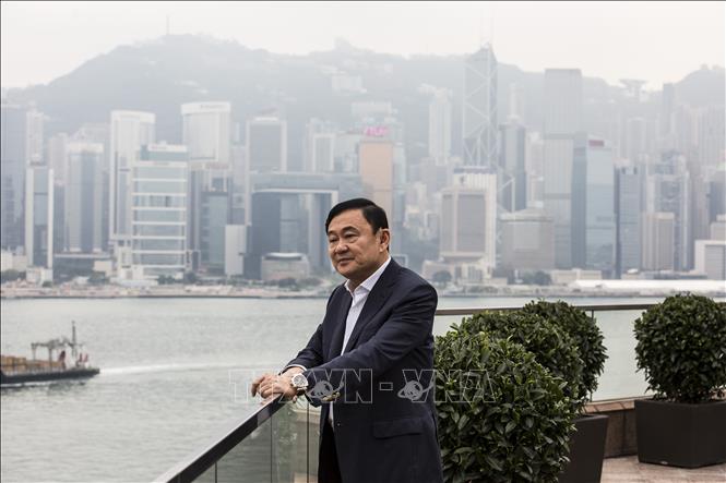 Thái Lan: Cựu Thủ tướng Thaksin Shinawatra về nước Cựu Thủ tướng Thaksin Shinawatra tại Hong Kong, Trung Quốc ngày 25-3-2019. Ảnh tư liệu: AFP/TTXVN