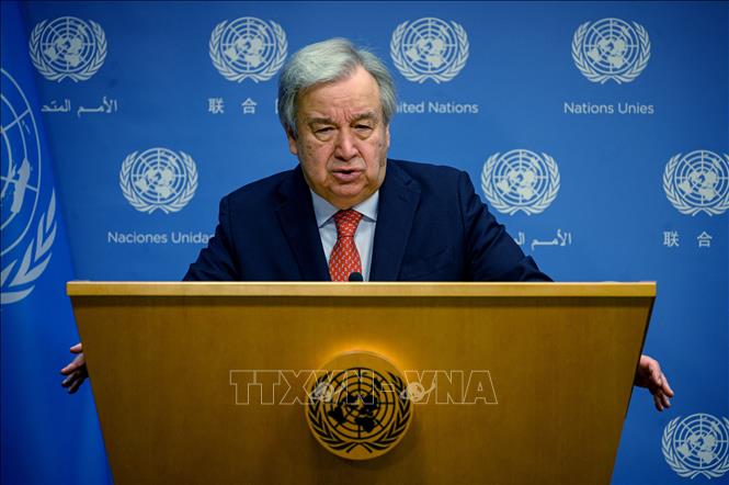 Tổng Thư ký Liên hợp quốc Antonio Guterres. Ảnh tư  liệu: AFP/TTXVN