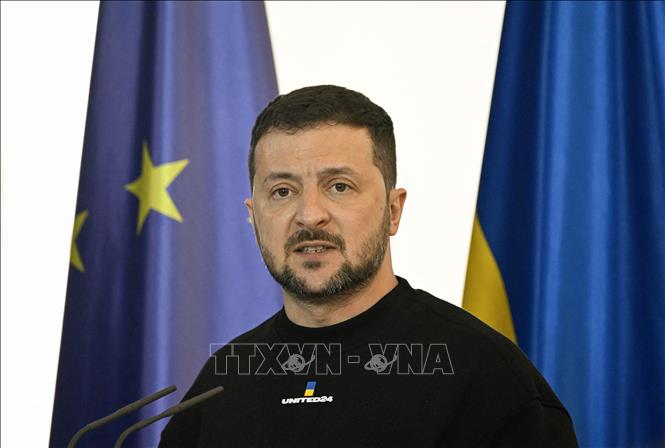 Tổng thống Ukraine Volodymyr Zelensky. Ảnh tư liệu: AFP/TTXVN