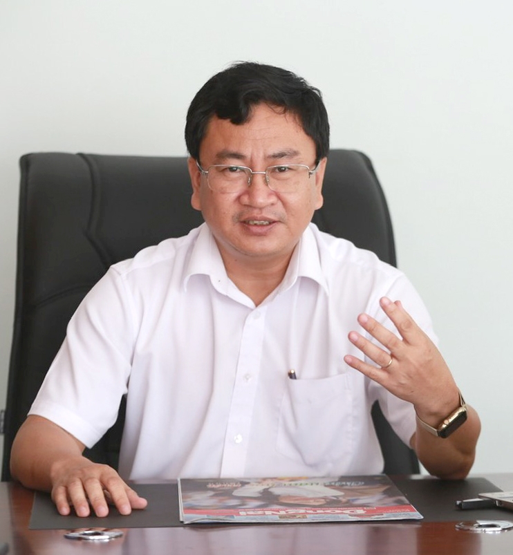 Báo Đồng Nai ưu tiên tuyên truyền liên kết vùng Đông Nam bộ Tổng biên tập Báo Đồng Nai Đào Văn Tuấn. Ảnh: Huy Anh
