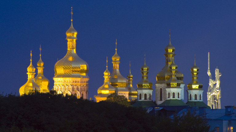 Khu phức hợp tu viện Kiev Pechersk Lavra ở Kiev, Ukraine. Ảnh: Getty Images