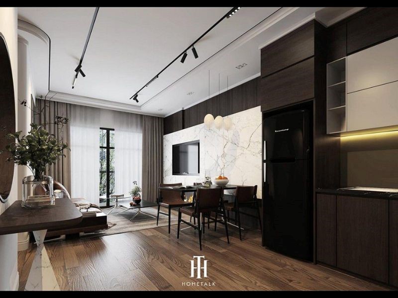 Thiết kế nội thất chung cư đẹp và hiện đại tại Hometalk