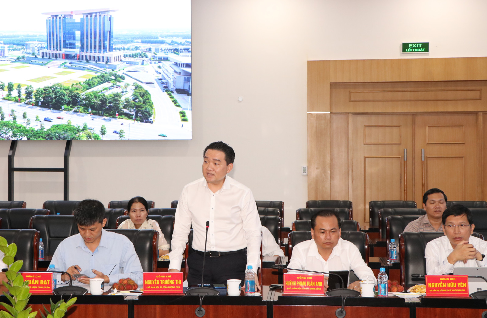 Đoàn cán bộ nguồn tỉnh Bến Tre nghiên cứu thực tế tại tỉnh Bình Dương