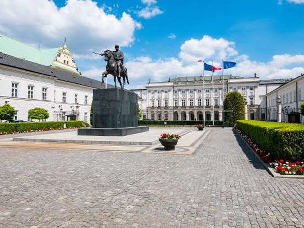 Cung điện Saxon tại thủ đô Warsaw. Nguồn:AFP