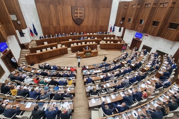 Một phiên họp Quốc hội Slovakia. (Nguồn: TASR)