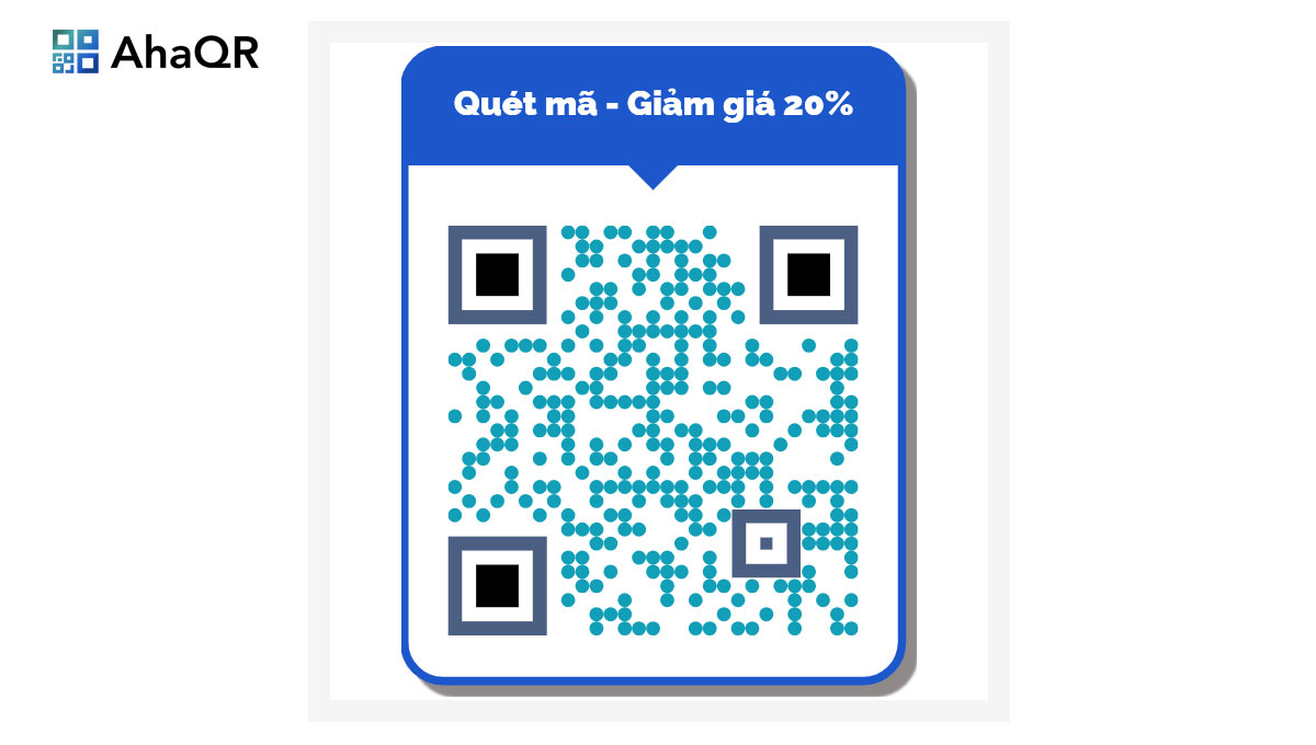 Tạo QR code vĩnh viễn chất lượng, nhanh chóng và đơn giản tại AhaQR