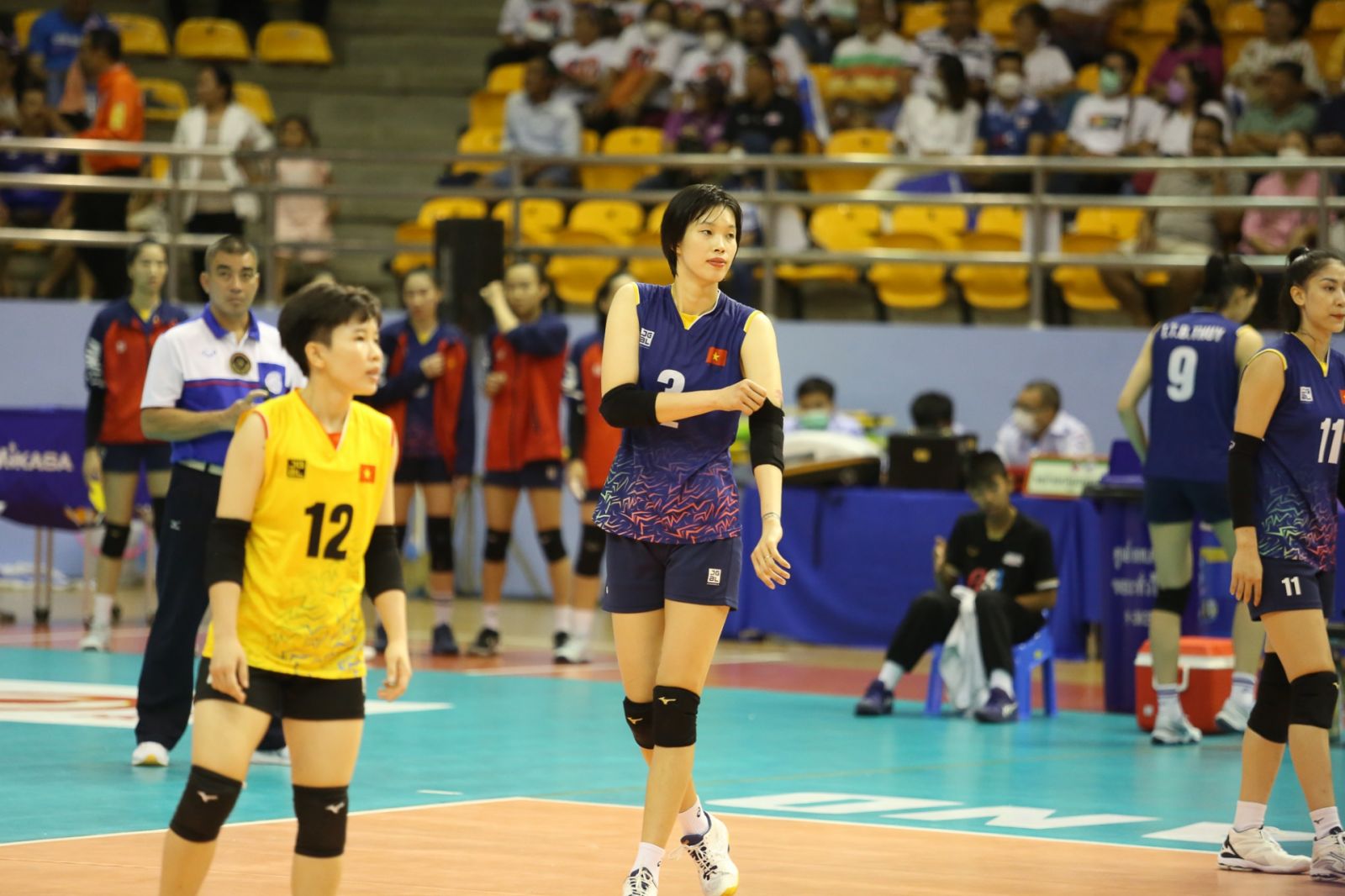 Tuyển nữ Việt Nam cách huy chương lịch sử ASIAD 1 trận thắng Bóng chuyền nữ Việt Nam vào bán kết, cách tấm huy chương lịch sử đúng 1 trận thắng
