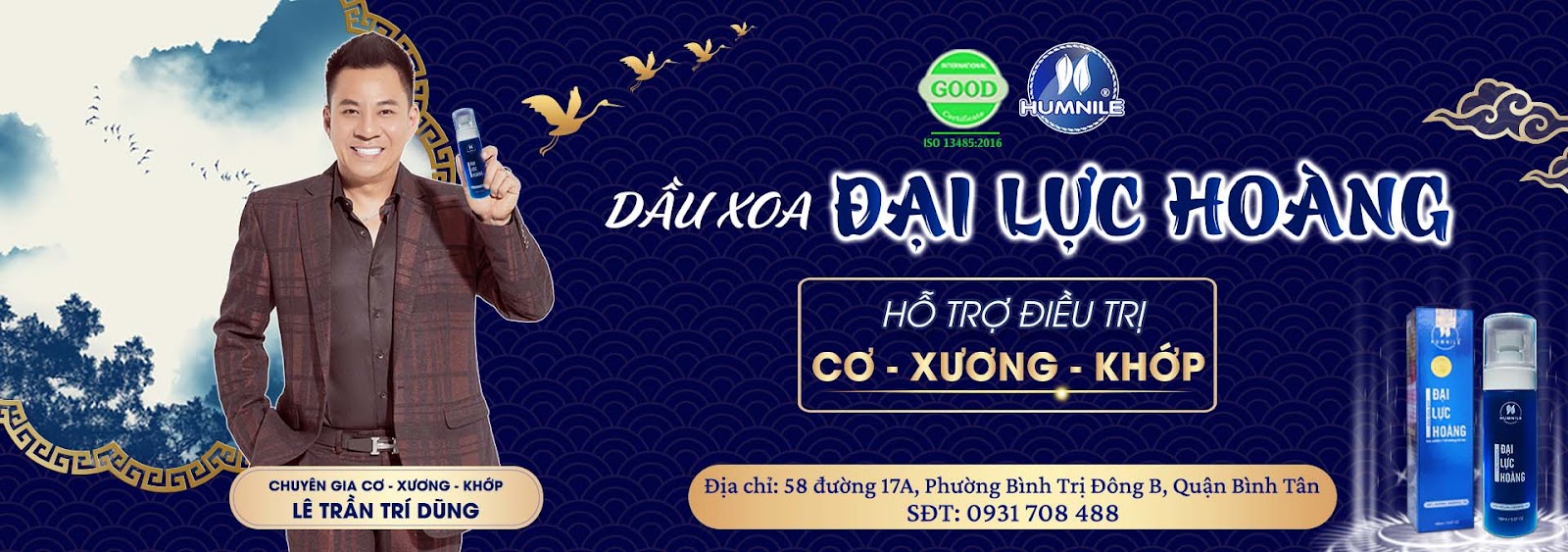 Tạm biệt đau nhức cùng với dầu xoa Đại Lực Hoàng
