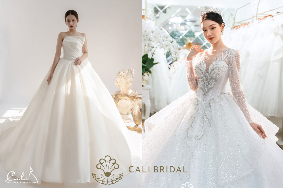 Các mẫu váy cưới đẹp mùa cưới 2023-2024 tại Cali Bridal