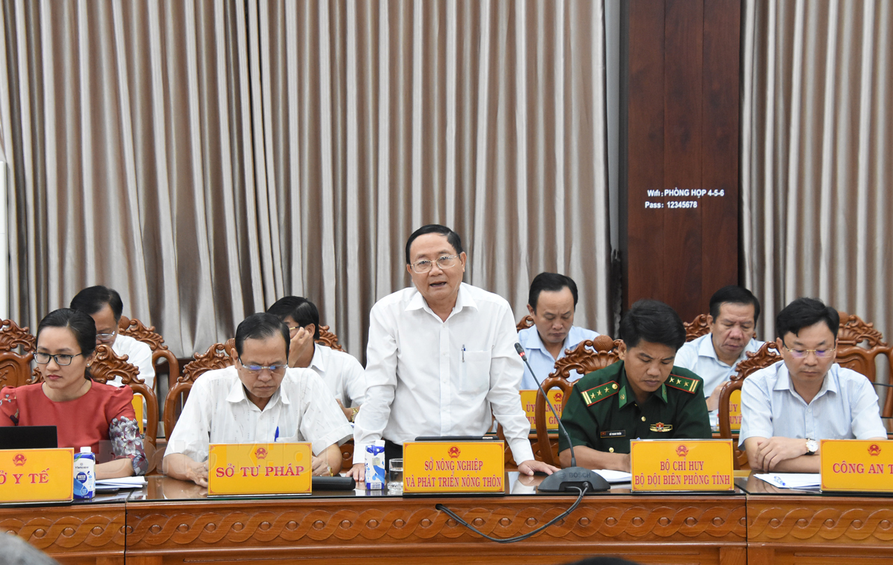 Các nhiệm vụ cần tập trung 3 tháng cuối năm 2023 Giám đốc Sở Nông nghiệp và Phát triển nông thôn Đoàn Văn Đảnh nêu một số giải pháp của ngành nông nghiệp 3 tháng cuối năm.