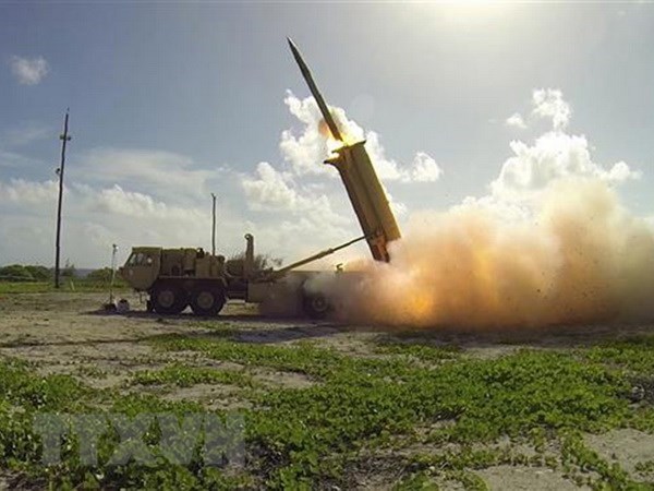 Hệ thống phòng thủ THAAD của Mỹ. Ảnh: AFP/TTXVN