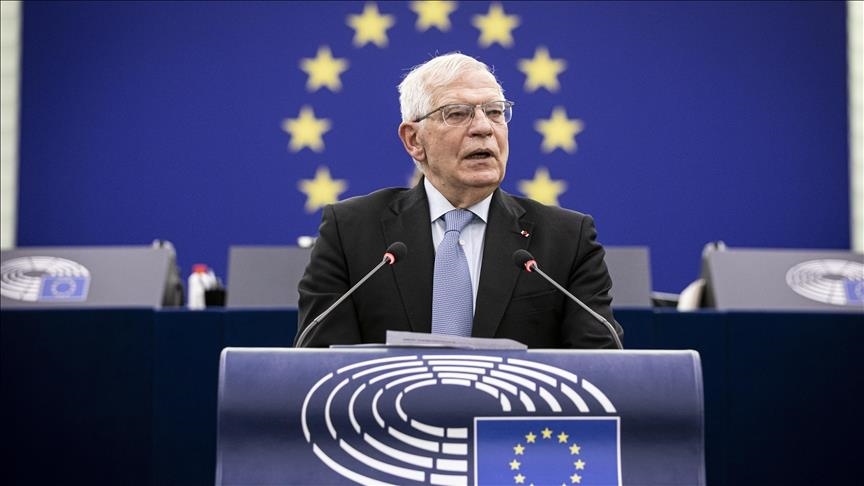 Đại diện cấp cao về chính sách đối ngoại EU Josep Borrell. Ảnh: Anadolu