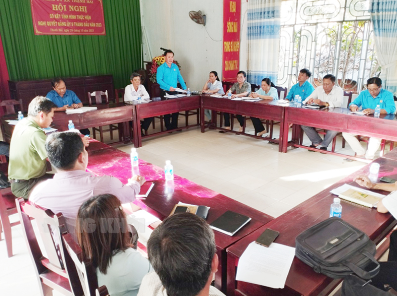 Quang cảnh buổi kiểm tra.