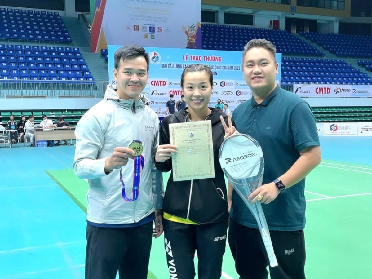Thùy Linh, Tiến Minh bảo vệ chức vô địch tại giải cầu lông các cây vợt xuất sắc quốc gia 2023 Nguyễn Thùy Linh đang là đương kim vô địch nội dung đơn nữ tại giải đấu này.