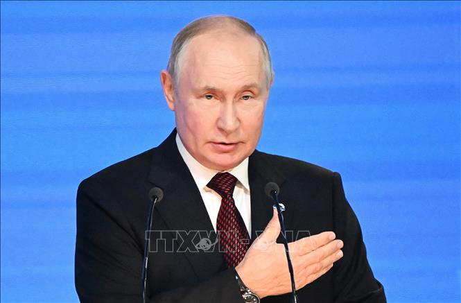 Tổng thống Nga Vladimir Putin. Ảnh tư liệu: AFP/TTXVN