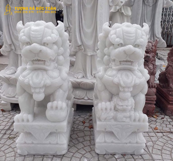 Kỳ Lân đá trắng giá bao nhiêu? Ý nghĩa phong thủy hợp với gia chủ