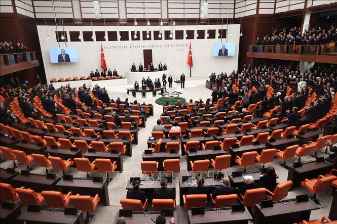 Quang cảnh phiên họp Quốc hội Thổ Nhĩ Kỳ ở Ankara. Ảnh tư liệu: AFP/TTXVN